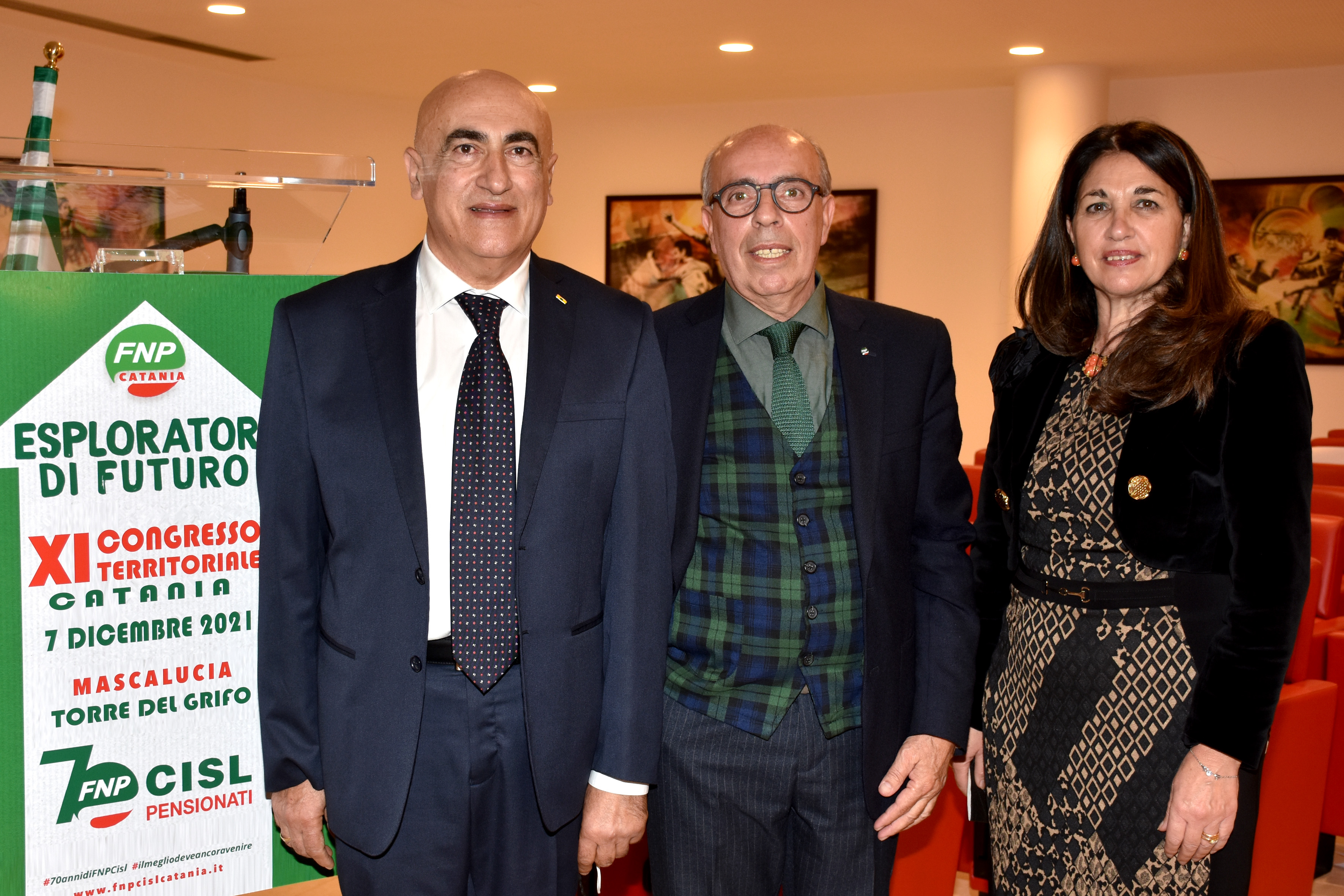 XI CONGRESSO TERRITORIALE FNP CISL CATANIA - 7 DICEMBRE 2021 TORRE DEL GRIFO  